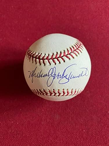 Mike Schmidt, İmzalı (MLB) Resmi Beyzbol Michael Jack İns. (Kıt) - İmzalı Beyzbol Topları