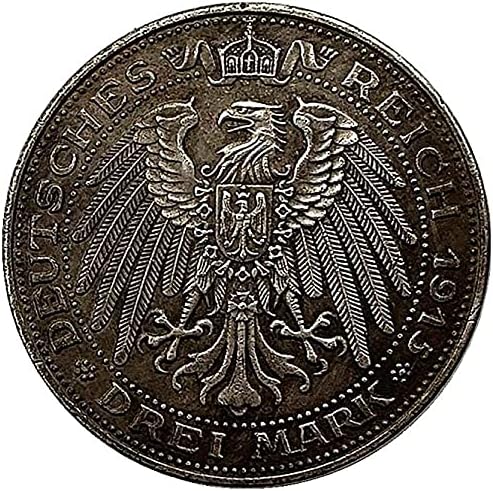 Şövalye Bakır Eski Gümüş Madalya 30mm Bakır ve Gümüş Sikke hatıra parası Kopya Süsler Koleksiyonu Hediyeler