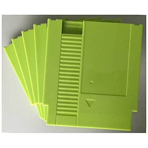 Classicgame Yeşil Renk 72 Pins Oyun Kartuşu İçin Yedek Plastik Kabuk NES 5 adet / takım