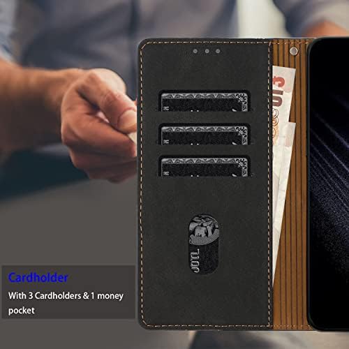 Topuk Topuk Gülümseme Bilek Kayışı ile Flip Case Cüzdan samsung kılıfı Galaxy A54 5G Premium PU Deri Manyetik Çanta
