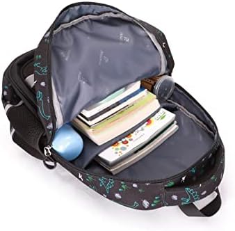 Teecho Sevimli okul sırt çantası Kız için Şık Laptop Sırt Çantası Seti 3 Adet Kadınlar için Dinozor