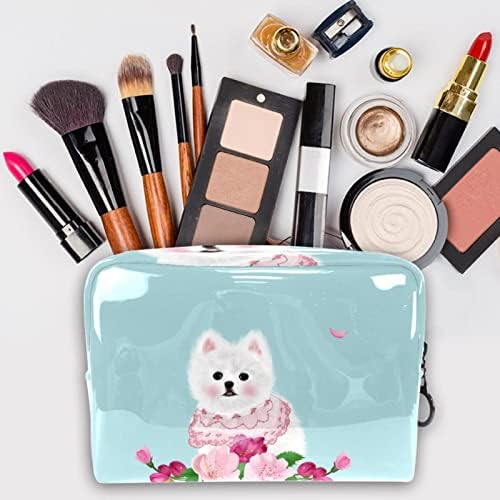 TBOUOBT Kozmetik Seyahat Çantaları, Makyaj Çantası, Tuvalet Malzemeleri için Makyaj Çantası, karikatür hayvan köpek