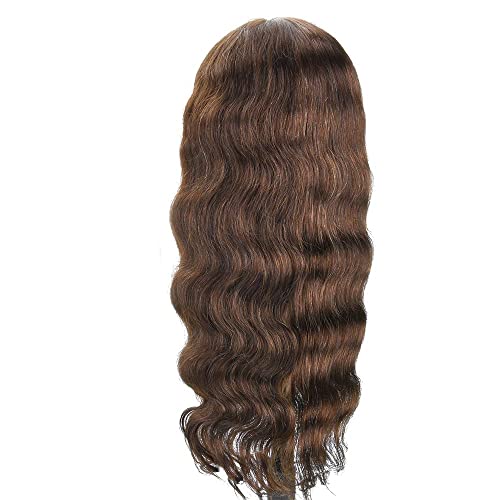 5x5 Dantel ön peruk insan Saçı Vücut Dalga Kahverengi Çikolata sırma ön peruk Siyah Kadınlar İçin 130 % Yoğunluk