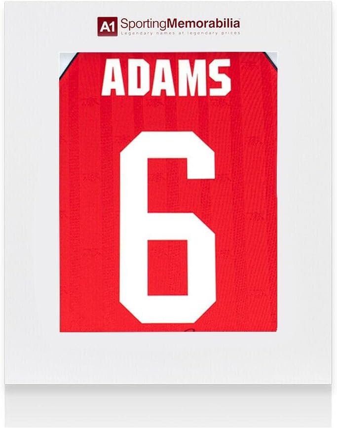 Tony Adams İmzalı Arsenal Forması-1988-1989, Ana Sayfa, 6 Numara-Hediye Kutusu-İmzalı Futbol Formaları