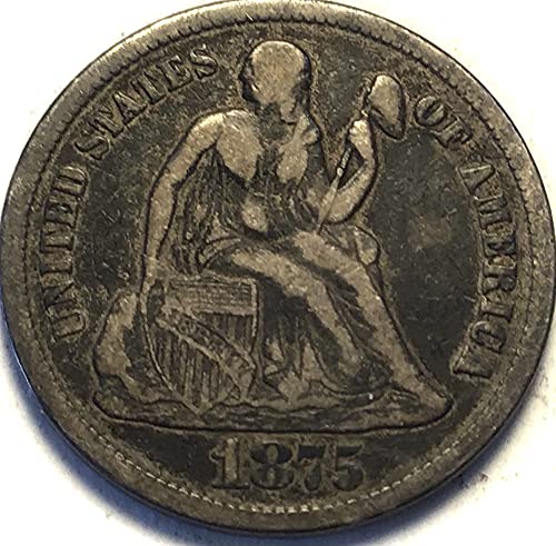 1875 CC Oturma Özgürlüğü Gümüş Kuruş Para Cezası