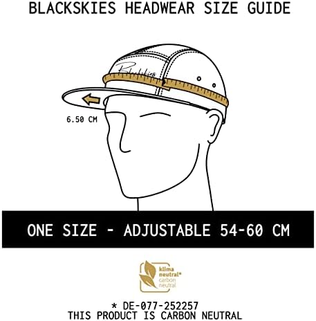 Blackskies 5-Panel şapka / Erkek Kadın beyzbol şapkası çiçek baba Snapback Strapback Hip Hop Kentsel