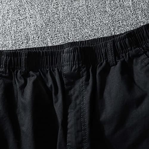 MIASHUI Pantolon Cepler ile Erkekler için Erkek Moda Rahat Çok Cep Fermuar Toka Erkek Kargo Pantolon Erkek İş Pantolonu