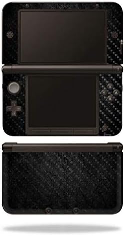Nintendo 3DS XL için MightySkins Karbon Fiber Cilt Orijinal (2012-2014) - Siyah Deri / Koruyucu, Dayanıklı Dokulu